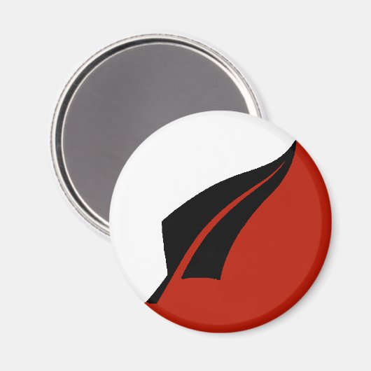 Neuseeland Silver Fern Kühlschrankmagnet (Vorderseite/Rückseite)