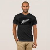Neuseeland Silver Fern Patriotic T - Shirt (Vorne ganz)