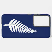 Neuseeland Silver Fern Samsung Galaxy Hülle (Linke Seite)