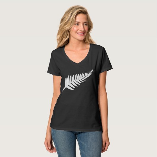 Neuseeland Silver Fern T-Shirt (Vorderseite Vollansicht)
