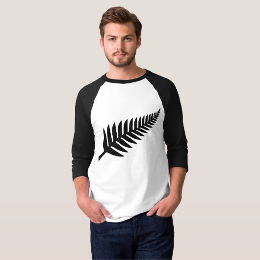 Neuseeland Silver Fern T-Shirt (Vorne ganz)