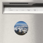 Neuseeland South Island Mountain Sky View Magnet (In Situ (Geschirrspüler))