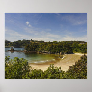 Neuseeland, Southland, Stewart Island, Halfmoon Poster