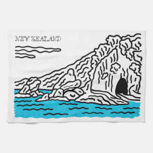Neuseeland-Souvenir-Küchenhandtuch Geschirrtuch