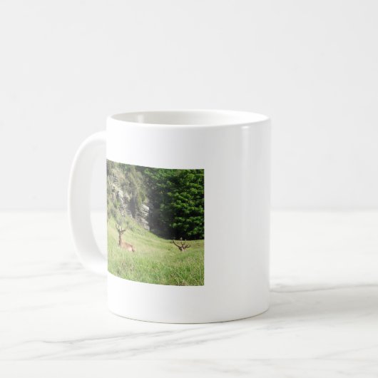 Neuseeland Stags Kaffeetasse (Vorderseite Links)