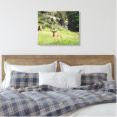 Neuseeland Stags Leinwanddruck (Insitu (Schlafzimmer))