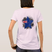 Neuseeland-Stern T-Shirt (Rückseite)