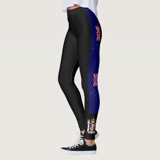 Neuseeland stripes Flagge Leggings (Links)