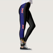 Neuseeland stripes Flagge Leggings (Rechts)