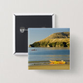 Neuseeland, Südinsel, Marlborough Sounds.2 Button (Vorne & Hinten)
