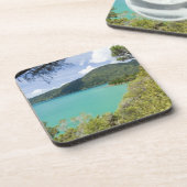 Neuseeland, Südinsel, Marlborough Sounds. Getränkeuntersetzer (Linke Seite)