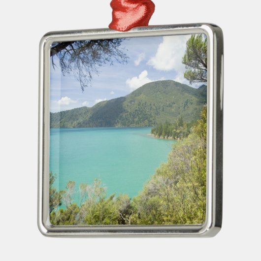 Neuseeland, Südinsel, Marlborough Sounds. Ornament Aus Metall (Links)