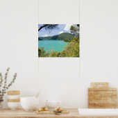 Neuseeland, Südinsel, Marlborough Sounds. Poster (Küche)