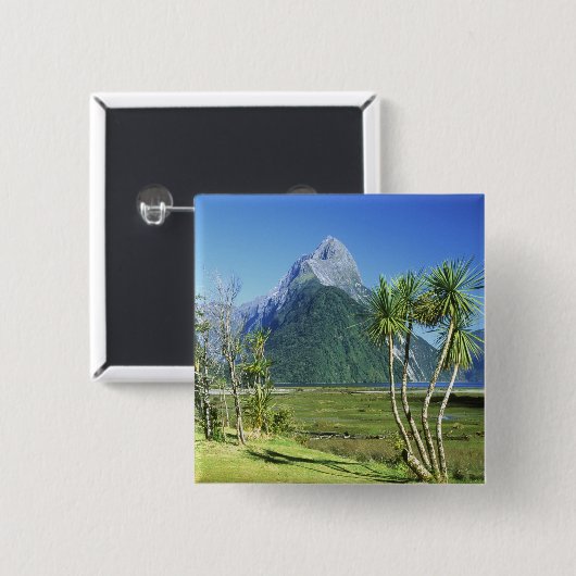 Neuseeland, Südinsel, Miter Peak, Button (Vorne & Hinten)