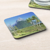 Neuseeland, Südinsel, Miter Peak, Getränkeuntersetzer (Linke Seite)