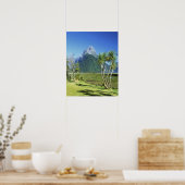 Neuseeland, Südinsel, Miter Peak, Poster (Küche)