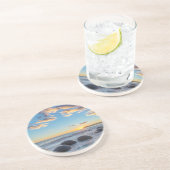 Neuseeland, Südinsel, Moeraki Boulders Sandstein Untersetzer (Seite)