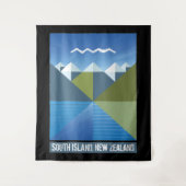 NEUSEELAND - SÜDINSEL WANDTEPPICH (Vorderseite)