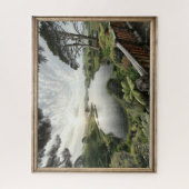 NEUSEELAND SÜDINSSEL-LANDSCHAFT  PUZZLE (Vertikal)