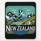 Neuseeland Südpazifik Mousepad (Vorne)