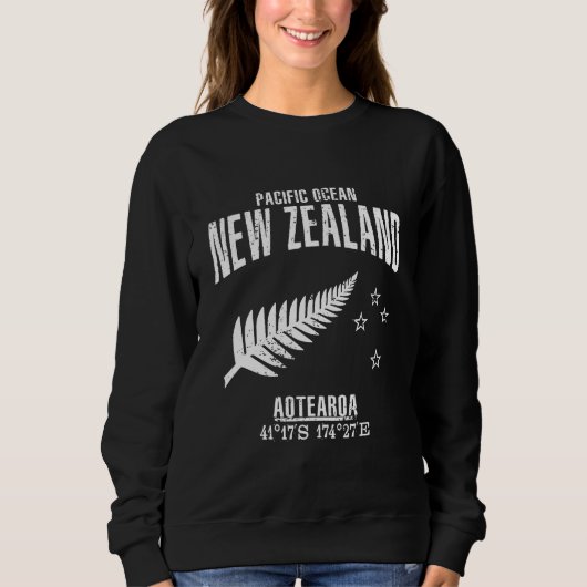 Neuseeland Sweatshirt (Vorderseite)