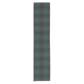 Neuseeland Tartan Kariertes Muster Kurzer Tischläufer (Vorderseite)