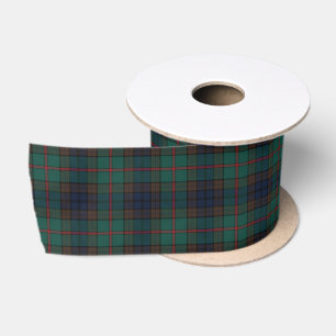 Neuseeland-Tartan-Karomuster Satinband