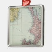 Neuseeland, Tasmanien, Fidschi Silbernes Ornament (Links)