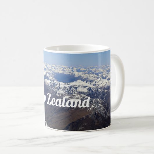 Neuseeland-Tasse Kaffeetasse (VorderseiteRechts)