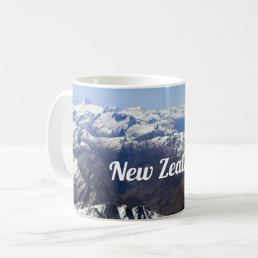 Neuseeland-Tasse Kaffeetasse (Vorderseite Links)