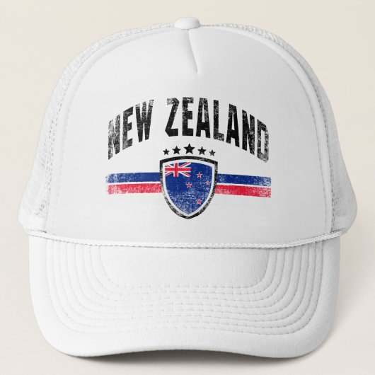 Neuseeland Truckerkappe (Vorderseite)