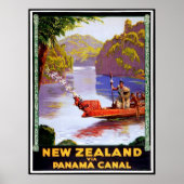 Neuseeland über den Panamakanal, Menschen auf dem Poster (Vorne)