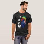 Neuseeland und Guyana - DNA-Flag Heritage T-Shirt (Vorne ganz)