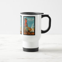 Neuseeland Vintage-Reisemugs