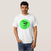 Neuseeland Vögel PIWAUWAU Rock Wren T-Shirt (Vorne ganz)