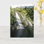 Neuseeland von der Natur Karte (Gelbe Blume)