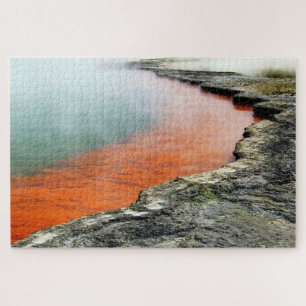 Neuseeland, Wai-O-Tapu & Champagne Pool /Puzzle Puzzle