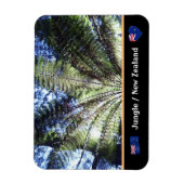 Neuseeland, Wald von Fernbaum / Dschungelwandern Magnet (Vertikal)