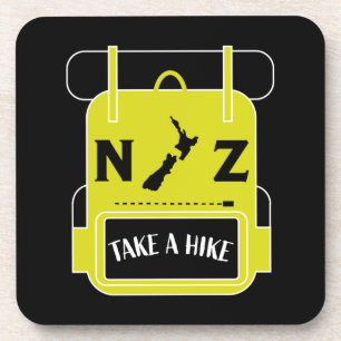 Neuseeland Wandern - Walling NZ - Wanderwege NZ Getränkeuntersetzer