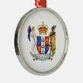 Neuseeland-Wappen Ornament Aus Metall (Rechts)