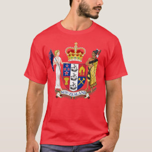 Neuseeland-Wappen T-Shirt