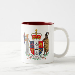 Neuseeland-Wappen Tasse