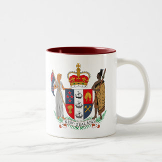 Neuseeland-Wappen Tasse