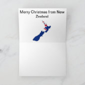 Neuseeland Weihnachtskarte Feiertagskarte (Innenseite)