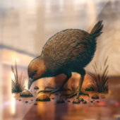 Neuseeland Weka Window Cling Decal Fensteraufkleber (Blatt 2)