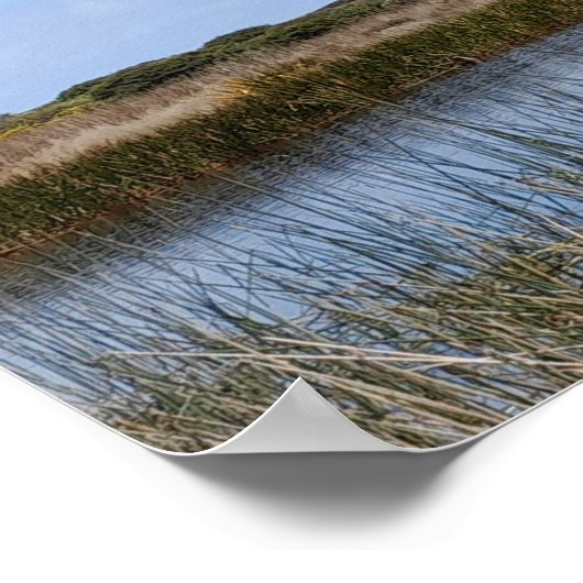 Neuseeland Westküste Auckland Whatipu Höhlenweg Poster (Ecke)