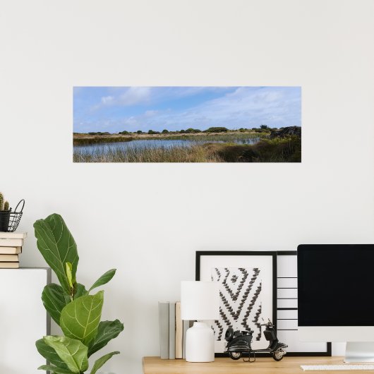 Neuseeland Westküste Auckland Whatipu Höhlenweg Poster (Heimbüro)