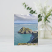 Neuseeland Whatipu Beach View Omanawanui Track Postkarte (Stehend Vorderseite)