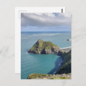 Neuseeland Whatipu Beach View Omanawanui Track Postkarte (Vorne/Hinten)