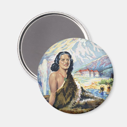 Neuseeland: Wunderland im Pazifik Magnet (Vorderseite/Rückseite)